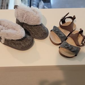 Newborn girls shoes